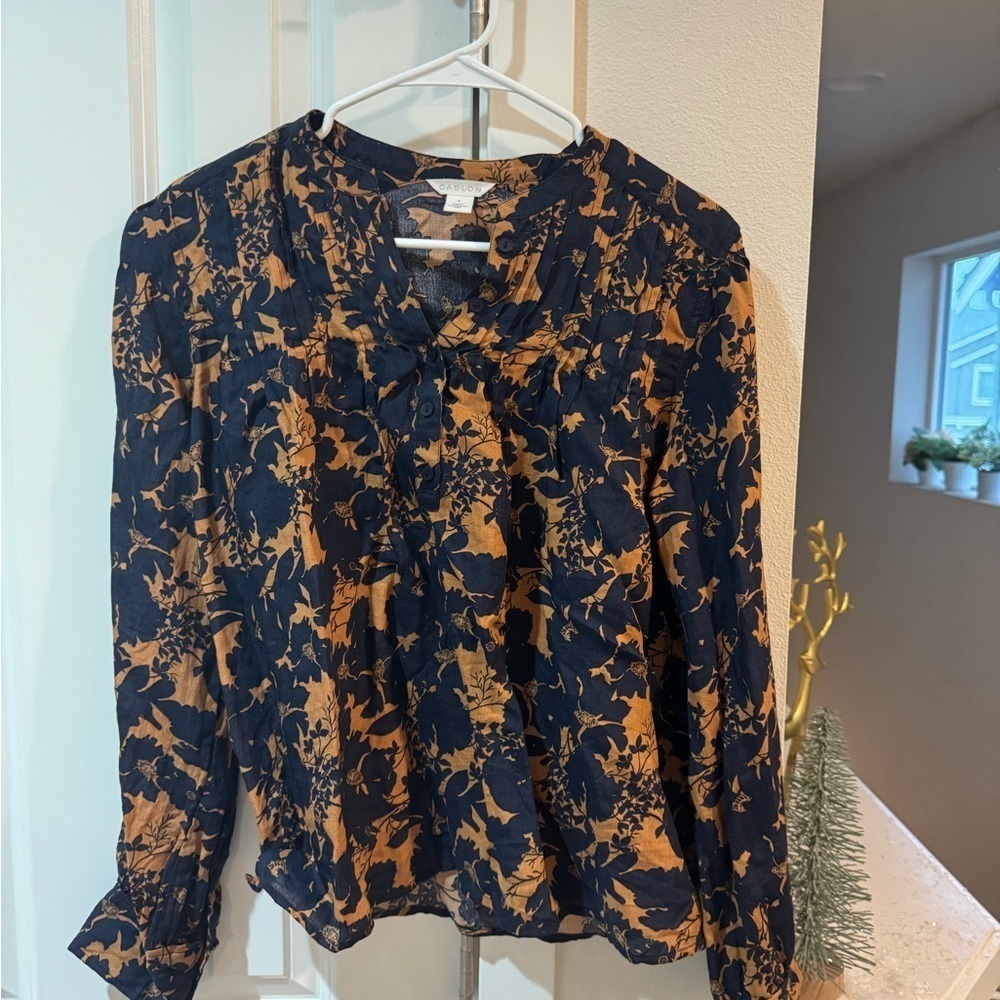Caslon Floral Top